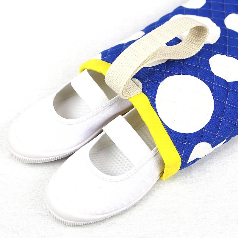 Legging – Navy Dots Shoe Bag