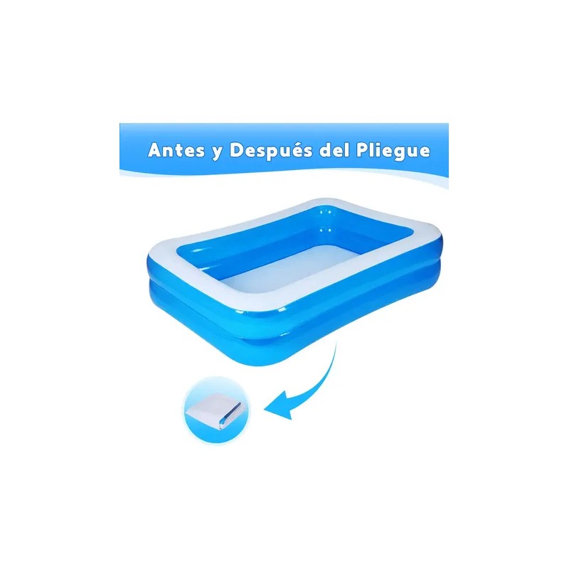 21015050cm Alberca Inflable Grandes Piscinas Rectangular