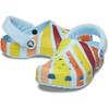 Crocs Classic Graphic Clog, Arctic/Multi, 2 US Unisex Little Kid
