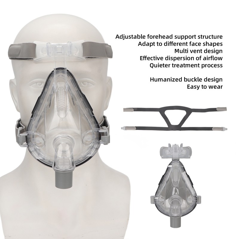 Face Guard Replacement Facial Cover with Headgear Breathing Machine Accessories