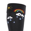 FALKE Unisex Children's Active Rainboot Knee Socks Reinforced Thick Against