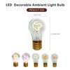 Heart Shaped Wireless LED Table Lamp - Decorative Desk Lamp