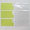 Sekisei C-60-00 The Card System Card Holder Replaceable Refill Pocket