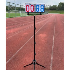 Purple River Portable Hanging Scoreboard with Stand, Volleyball Basketball Tennis Table Tennis Scoreboards, Ideal for Multiple Sports/Games Score Scenarios
