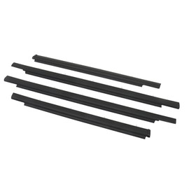 labwork Black Rubber Car Door Window Belt Molding Weatherstrip Replacement for 2001-2007 Toyota Sequoia 75710-0C010 75720-0C010 75730-0C010 75740-0C010