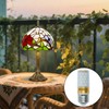 Ppbmocw 2-Pack E26 Three-Color Dimming Bulbs Suitable for Tiffany Table