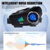 Unbranded Motorcycle Helmet Headset with 1080P WIFi Camera Bluetooth Call