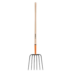 TRUPER BPJ-6 6-Tine Manure Fork 13" (33cm)