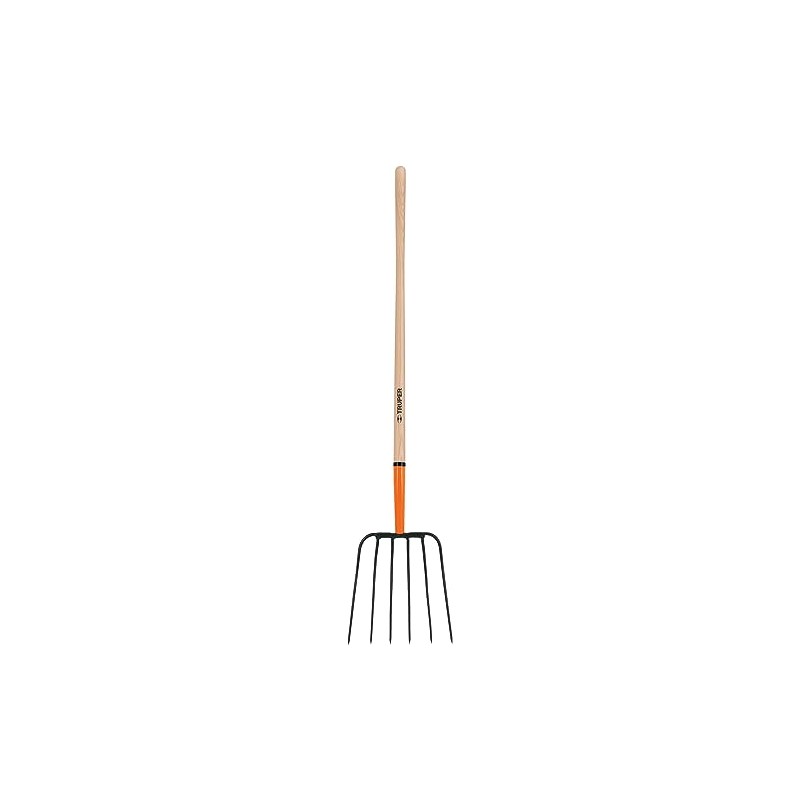 TRUPER BPJ-6 6-Tine Manure Fork 13" (33cm)