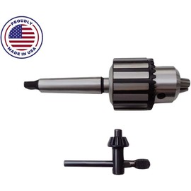 Drill Chuck With Arbor 5/8" fits - Duracraft 1600 Drill Press - Heavy Duty Drill Chuck - Replacement Drill Chuck - Made in the USA