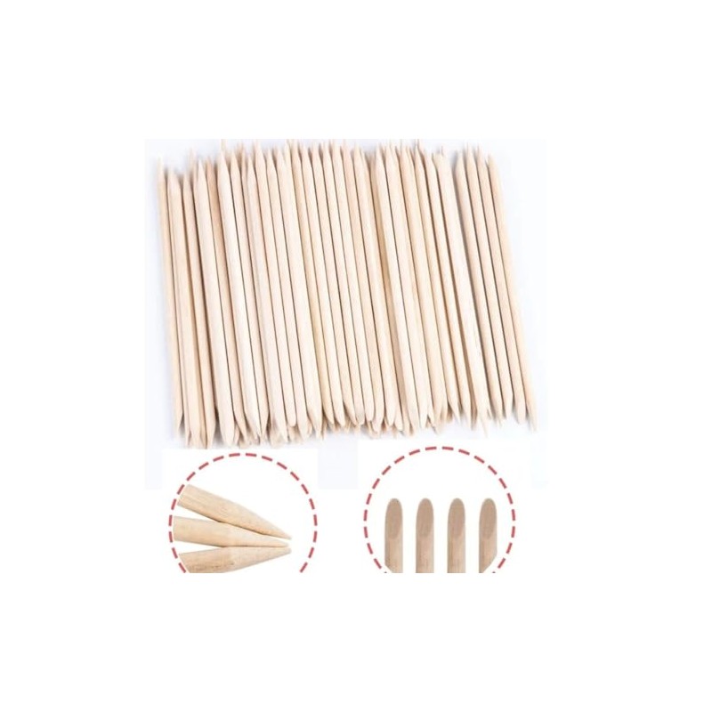 Palitos De Naranjo Para Remover la Cutícula de las Uñas