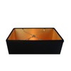 Softback Black Rectangular Drum Lampshade (16x10) (16x10) x 11