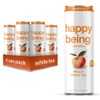 Happy Being Sparkling Nutrient-Rich Peach Rose White Tea – Infused
