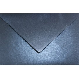 Netuno 25 Envelopes Mother-of-Pearl Dark Blue DIN C5 162 x 229 mm 120 g Aster Metallic Queens Blue Envelopes Mother of Pearl for Greeting Cards Easter Cards Christmas Cards Envelopes Beautiful Shiny