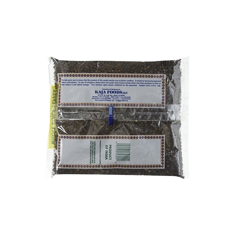 Great Bazaar Swad Whole Black Pepper, 14 Ounce