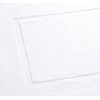 texpot Bath Mat 50 x 70 cm White with Frame