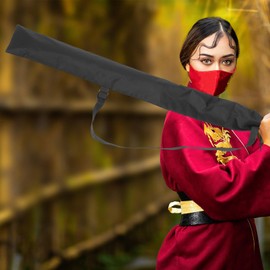 VICASKY Sword Bag Sword Sheath Sword Cover Black Katana Bag Sword Carry Bag Ninja Sword Holder Sword Storage Bag Sword Carry Bag with Strap Samurai Sword Katana Bokken