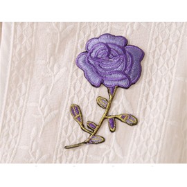 OWIEOW Children's Bolero, Long Sleeve, Kids' Cardigan, Girl, Bolero, Thin, Recital, Formal Dress, Bolero, Kindergarten Entrance Ceremony, Wedding, Reception, Shichi-Go-San School, 110-150cm, 3/white