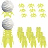20Pcs Plastic Golf Tees Lightweight Golf Simulator Tees Portable Golf