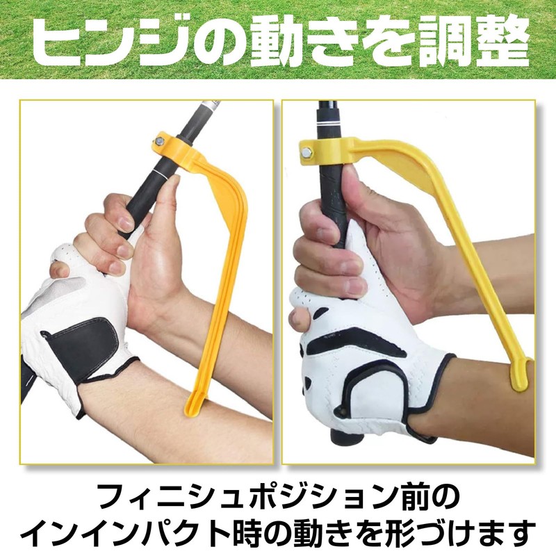 CAWKAY Golf Swing Trainer Swing Correction Warm-up Golf Swing Guide