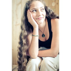 Lebensquelle Plus Mini Ball Bracelet, 4 mm, High-Quality Gemstone Bracelet, Gemstone