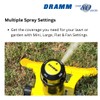 Dramm ColorStorm Gear Drive Sprinkler on Heavy Duty,Durable Metal Base,