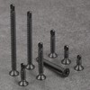 Wensilon（400pcs）#8×3/4”for Sheet Metal Self-Tapping Screws 410 Stainless Steel Flat Head