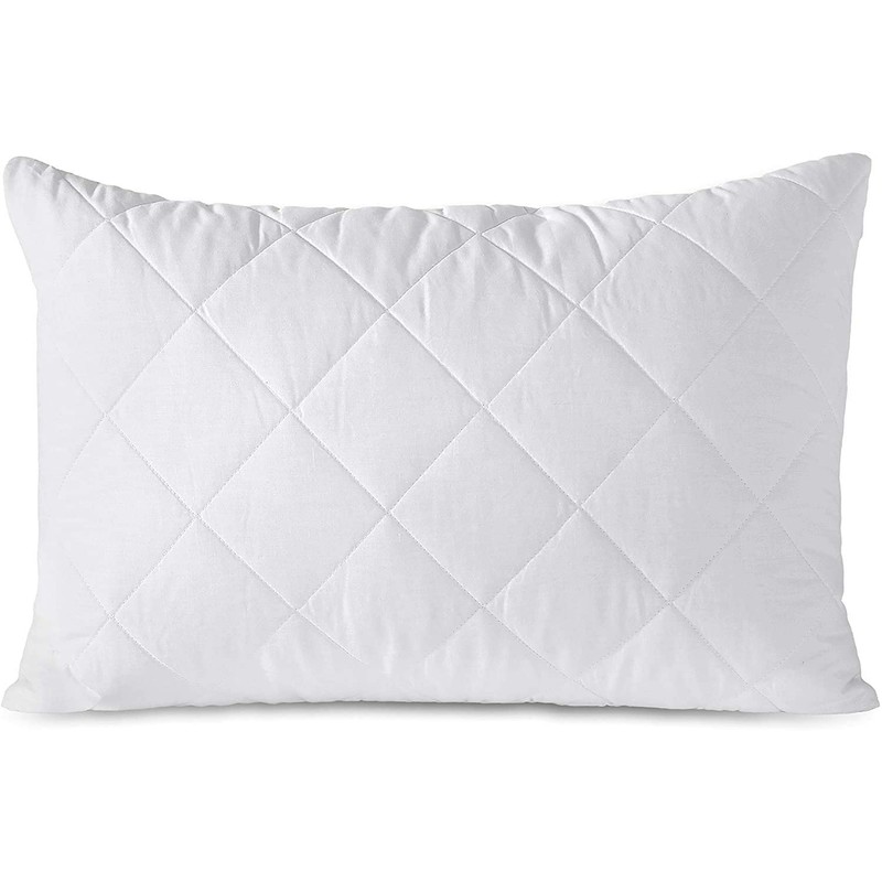 IMFAA Quilted Pillow Protector Pack of 2 - Soft and