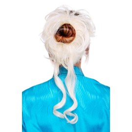 WIG ME UP - YZF-3072HT-88 Hairpiece with Comb - Voluminous, curly falling, baroque, light blonde, YZF-3072HT-88