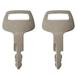 Hyundai (2) Hyundai Excavator Ignition Keys HD62 fits Bobcat 316 Nagano Sunward Thomas