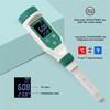 Digital PH Tester ,IP67 Waterproof Backlit Display Bluetooth PH Meter
