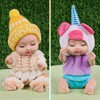 ebuddy 8 Pack Mini Baby Dolls - 4 inch Animal
