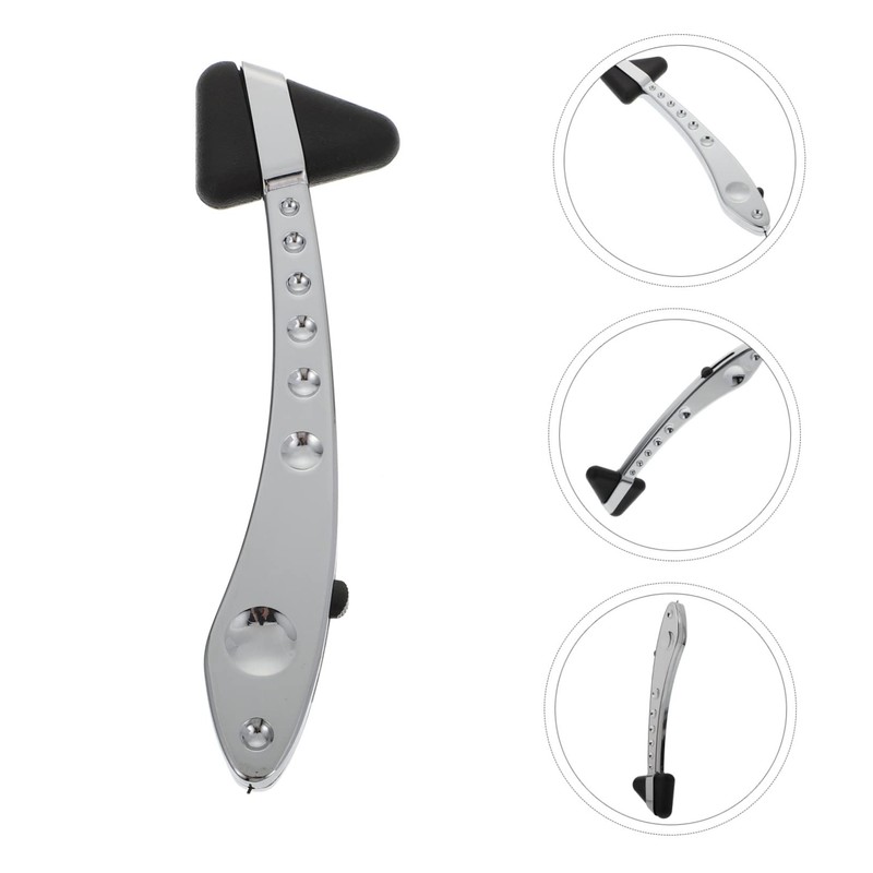 Ciieeo 1Pc Triangular Reflex Hammer for Medical Diagnosis Multi Functional