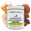 BiOptimizers Chocolicious Mushroom Breakthrough | Nootropic Supplement Blended Powder of