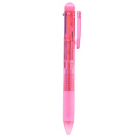 Sunstar S4476840 Multi-functional Pen, Outdoor, 3 Color Ball + Sharp, Pink
