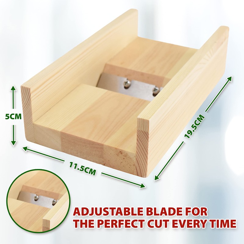 Mandala Crafts Soap Beveler Edge Trimming Tool – Wood Soap