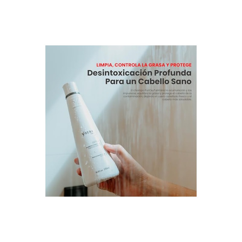 Kit Detox Healthy Fashion Gold Shampoo 500ml + Mascarilla 200gr
