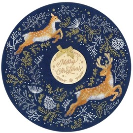 Bothy Threads Counted Cross Stitch Kit - Woodland Wreath