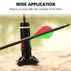 DONGKER Arrow Fletching Jig, Adjustable ABS Fletching Device, DIY Archery