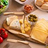 A · HOUSEWARE Copper Cheese Knives Set 7 Pieces Stainless