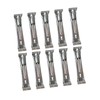 Folpus 10Pcs Gutter Hangers 5 inch Easy Install Accessories Heavy