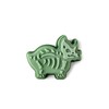 IBILI Dinosaur Marker Plastic Cookie Cutters - Set of 4
