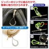ZPR-015 Zipper Tabs, 10 Pieces, Neon Yellow, Fluorescent Yellow Zipper