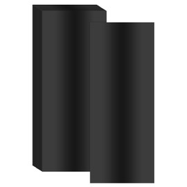 PATIKIL 12 Inch x 4.7 Inch Hot Foil Paper 100 Pcs Toner Reactive Foil Hot Stamping Foil by Laser Printer for Scrapbooking Craft Card Making Album Decoration,Black