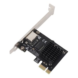 PCIe Network Card RTL8125B 2.5G Gigabit RJ45 Port PCI Express Network Card for Windows 7 8 10 11 for Linux