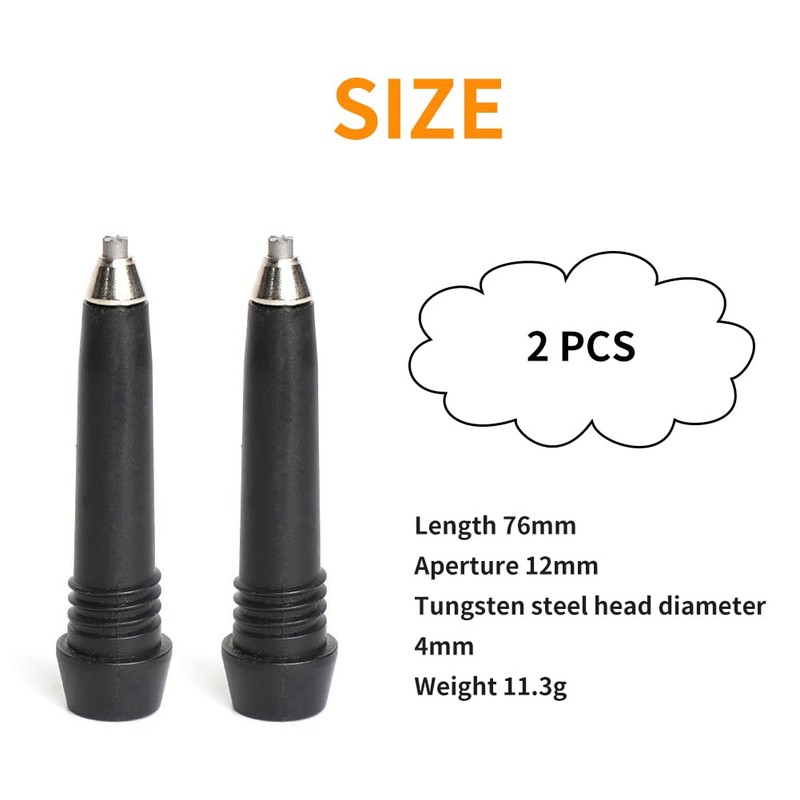 Hiking Poles Replacement Tips, Trekking Poles Tip, Alpine Stock Tip,
