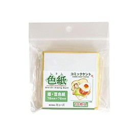 Muse SDB-MCK-S Comic Kent Paper Princess Bean Shikishi, Pack of 10