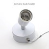 Metal E26 Lamp Socket Replacement with Ceramic Base - 1.5m