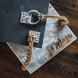 Hook on Plate Galvanised M6 50 x 50