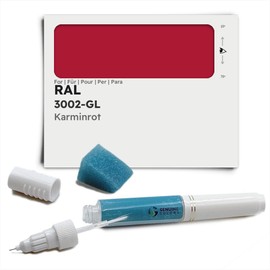 Genuine Colors Lackstift KARMINROT 3002-GL für RAL Rot